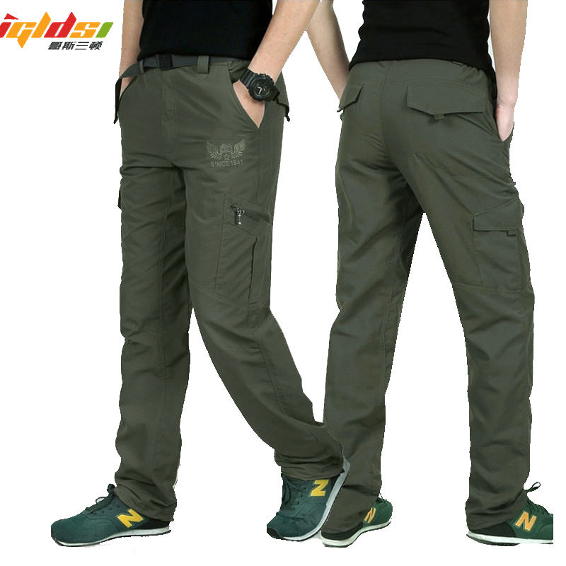 Men Shoes Joggers - Men's Cargo Pants Summer Waterproof Breathable