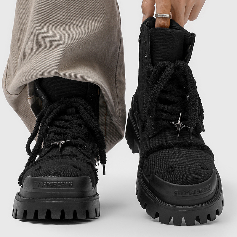 Men's High Top Platform Boots  - Men'S Shoes For Work review and price