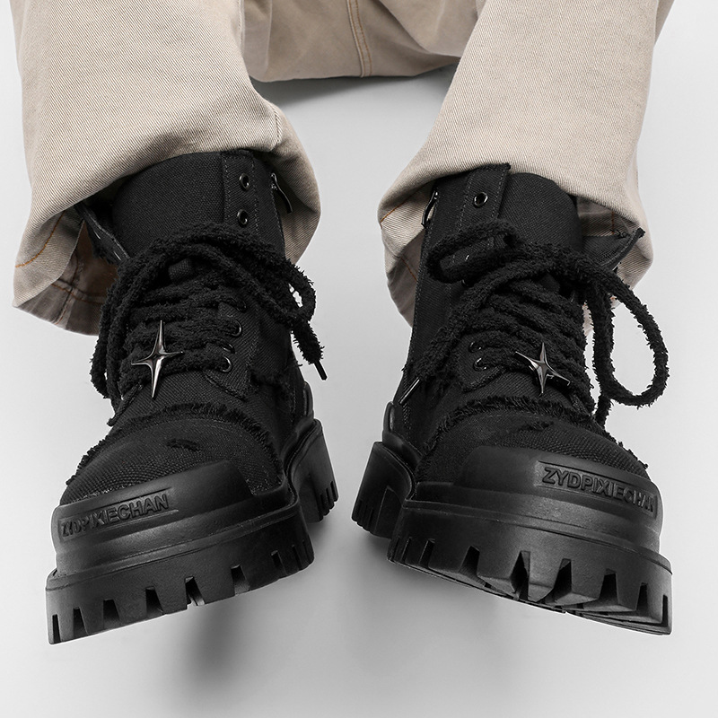 Men's High Top Platform Boots  - Men'S Shoes For Work review and price
