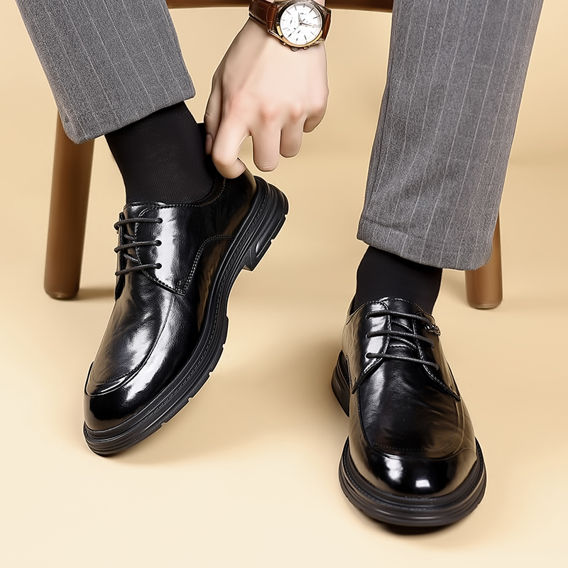 Fashion New Men Business Briti - Oxford Brogue Leather review and price