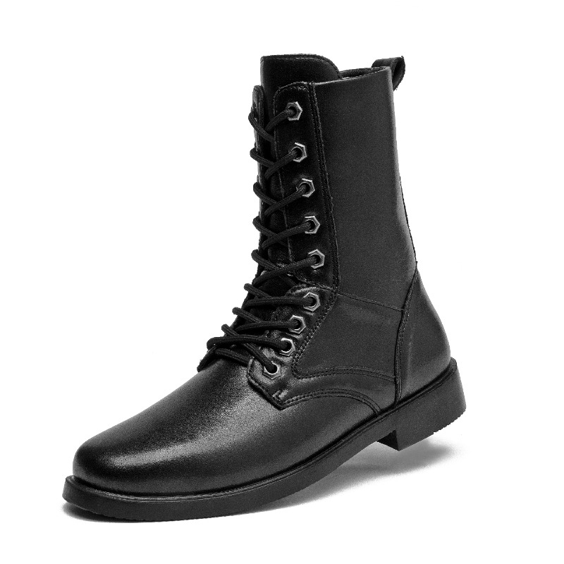 High-top Leather Boots Outdoor - Men'S Shoes For Work review and price