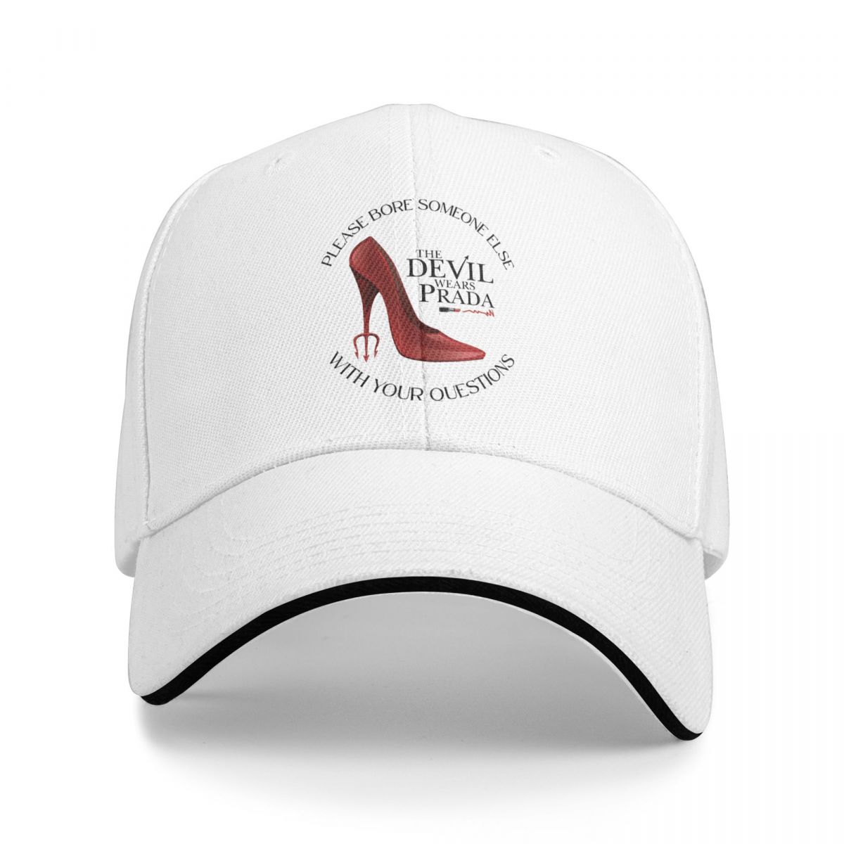 Baseball Caps Red High Heel Sh - Men Shoes Prada review and price