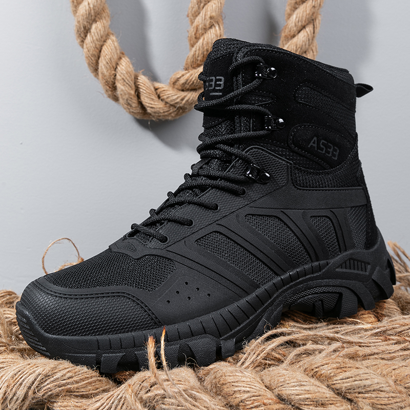 Men Tactical Boots Lace Up Des - Men'S Shoes For Work review and price