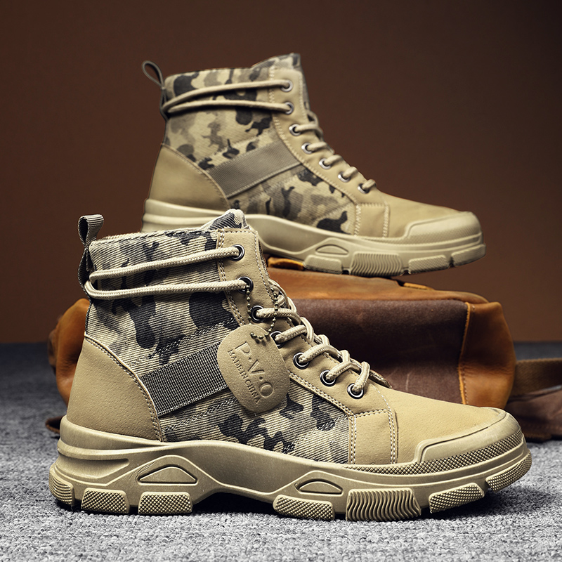 High-Top Boots for Men Autumn  - Men'S Shoes For Work review and price