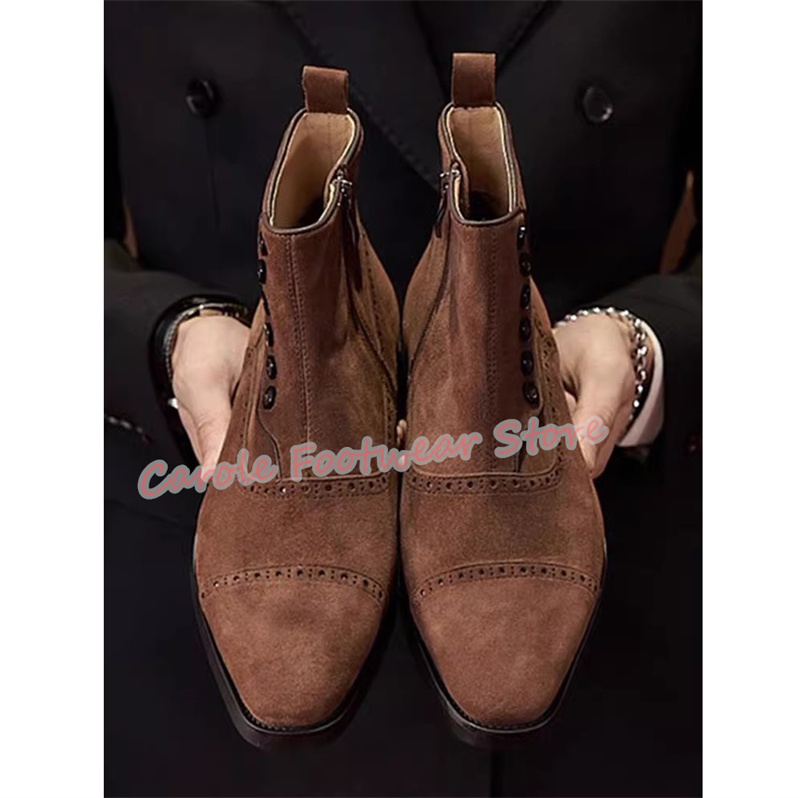 British Style Carving Genuine  - Men'S Shoes Brogues review and price