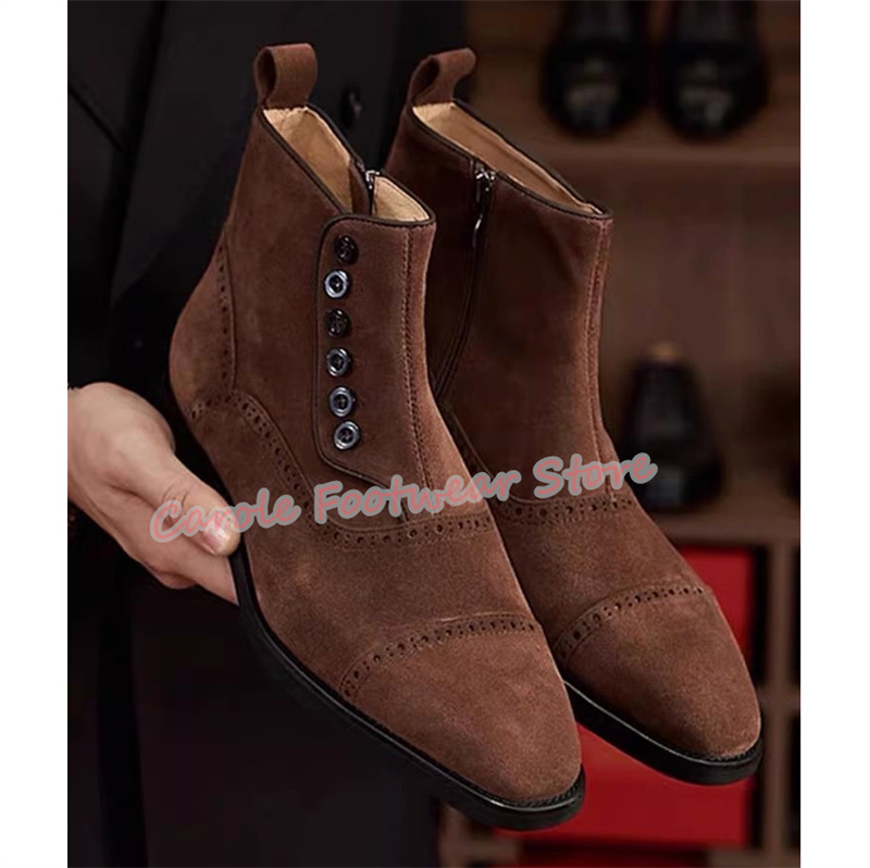British Style Carving Genuine  - Men'S Shoes Brogues review and price