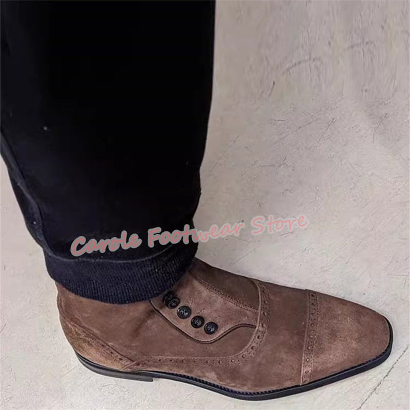 British Style Carving Genuine  - Men'S Shoes Brogues review and price