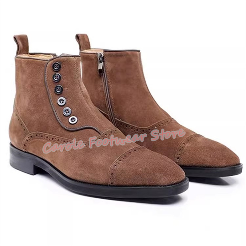 British Style Carving Genuine  - Men'S Shoes Brogues review and price
