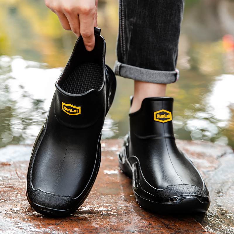 Unisex Rain Shoes Outdoor Non- - Men Shoes Size 46 review and price