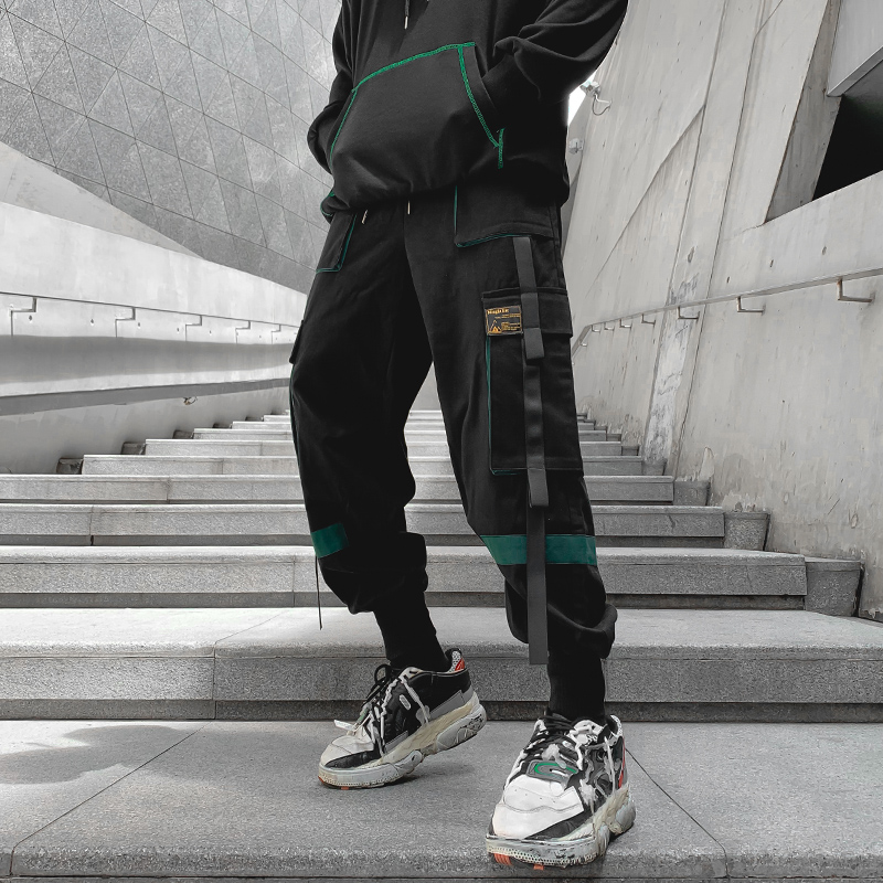 Hip Hop Men‘s Streetwear Pants - Men Shoes Joggers review and price