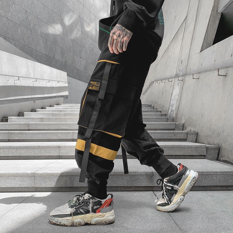 Hip Hop Men‘s Streetwear Pants - Men Shoes Joggers review and price