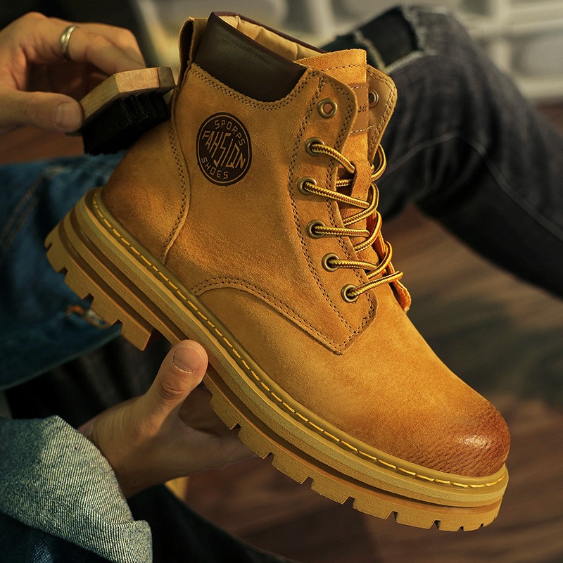 Men's Winter Fleece Lined Boot - Men'S Shoes For Work review and price