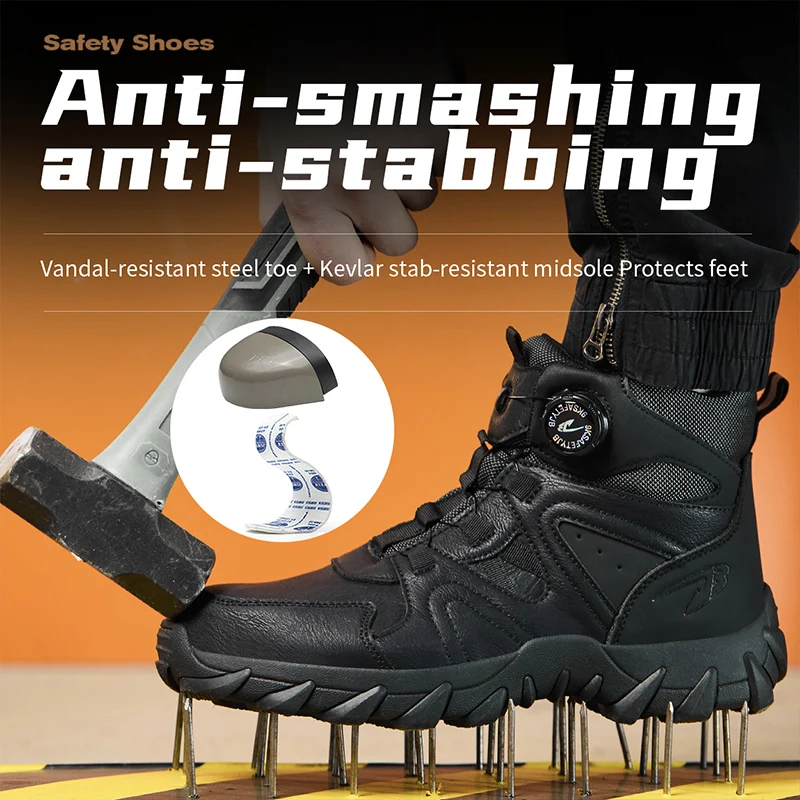 New Men's Safety Boots Work Bo - Men'S Shoes For Work review and price