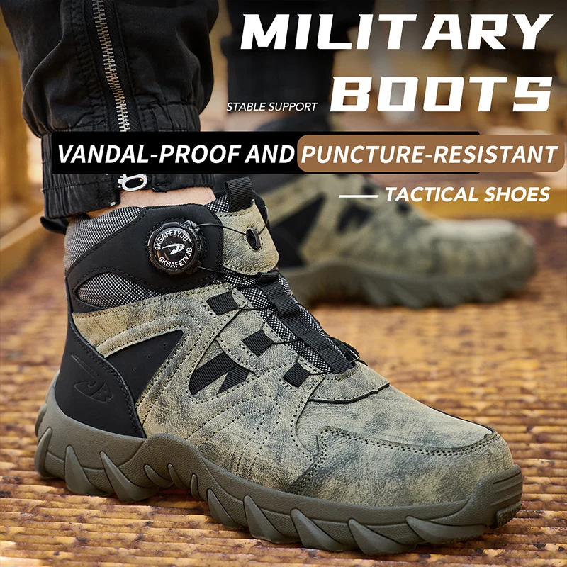 New Men's Safety Boots Work Bo - Men'S Shoes For Work review and price