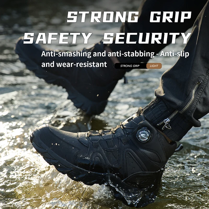 New Men's Safety Boots Work Bo - Men'S Shoes For Work review and price