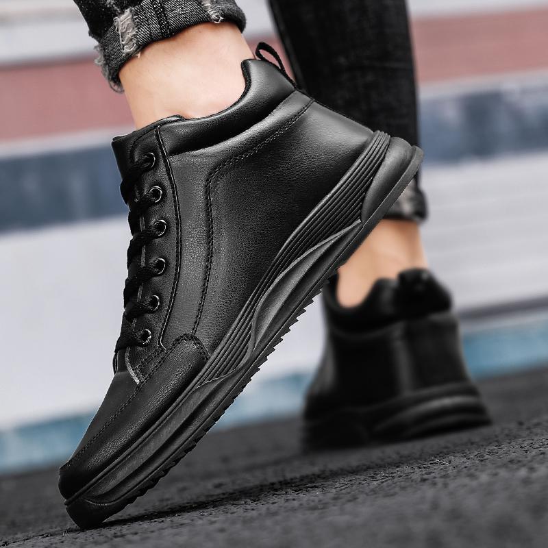 Couple Autumn Winter New High- - Men Shoes Size 46 review and price