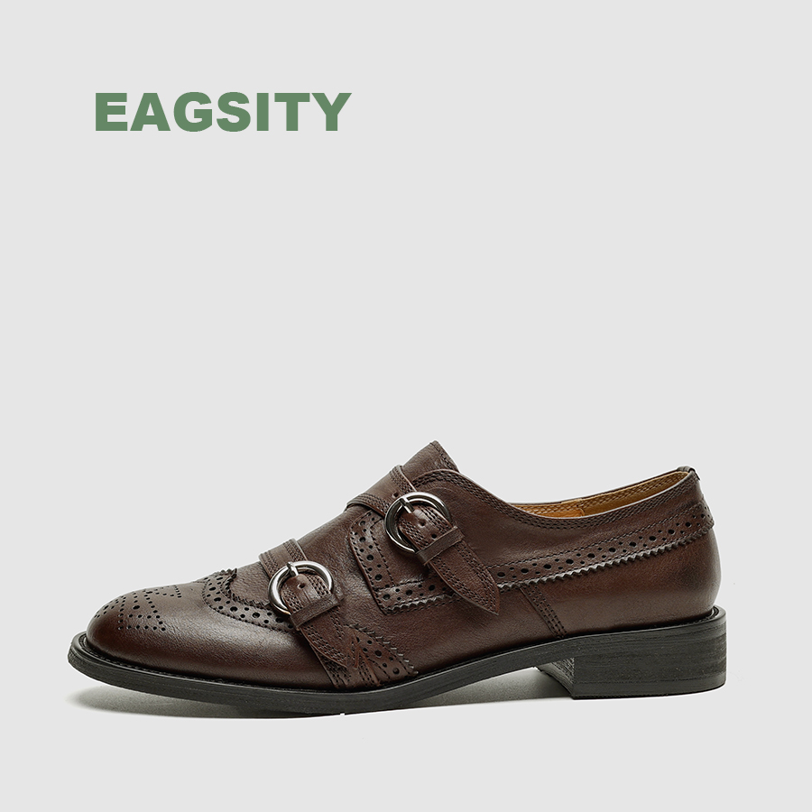 EAGSITY Cow Leather british st - Oxford Brogue Leather review and price