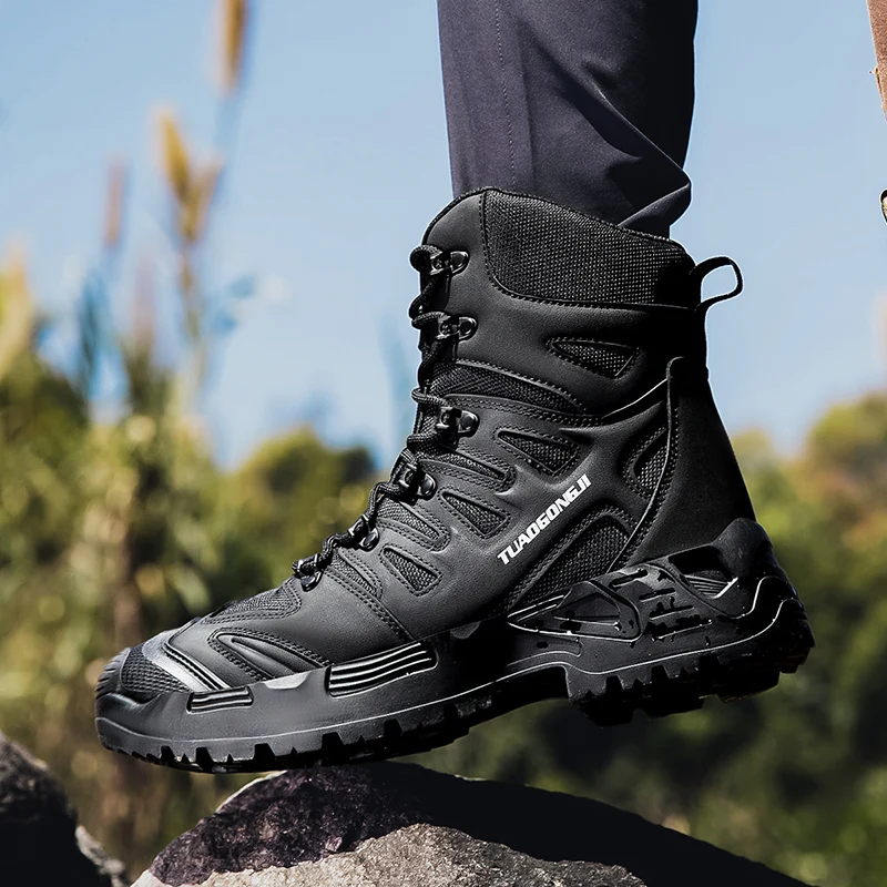 Men's Outdoor Hiking Tactical  - Men'S Shoes For Work review and price