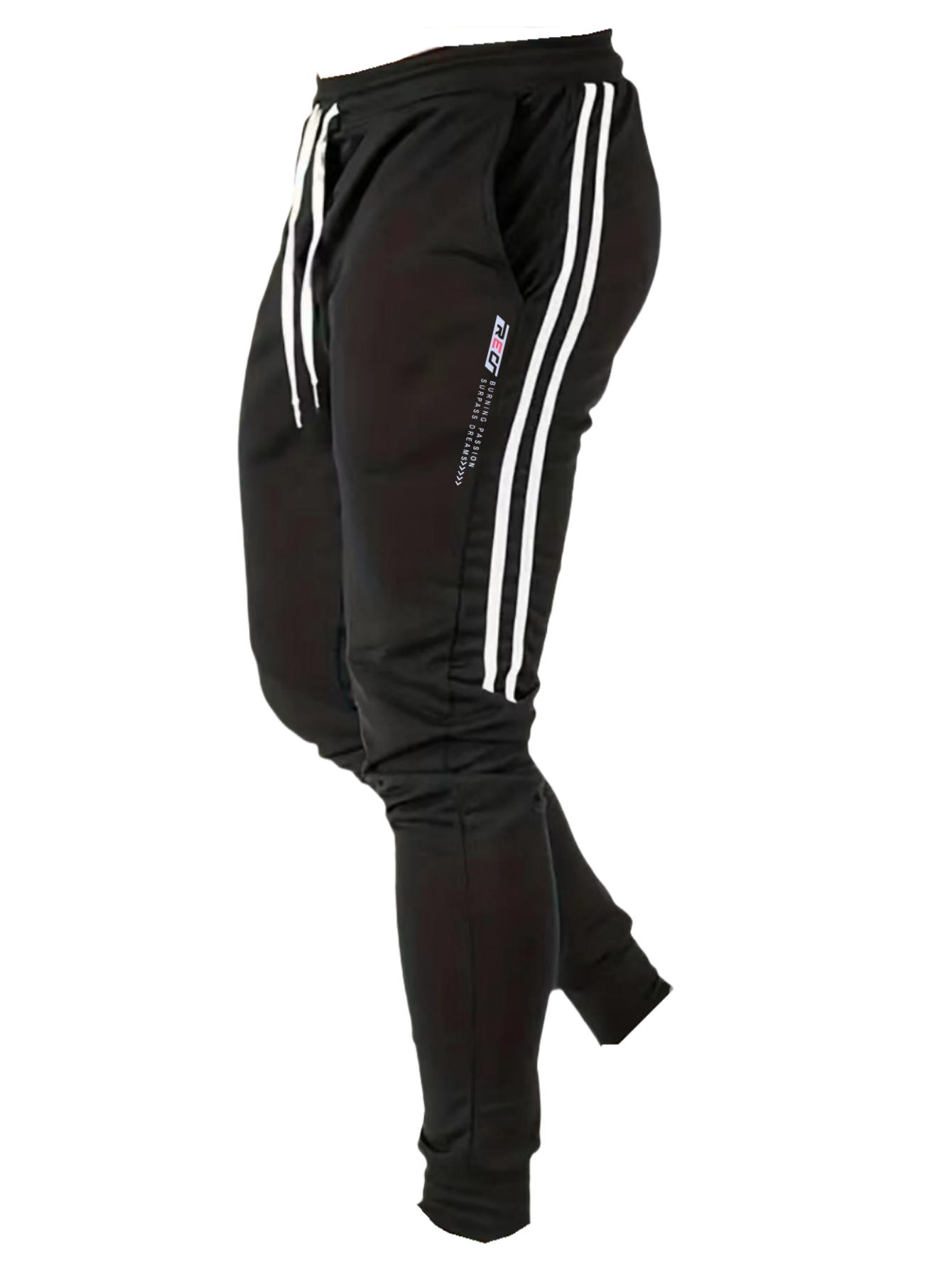 Men Jogger Sweatpants Elastic  - Men Shoes Joggers review and price