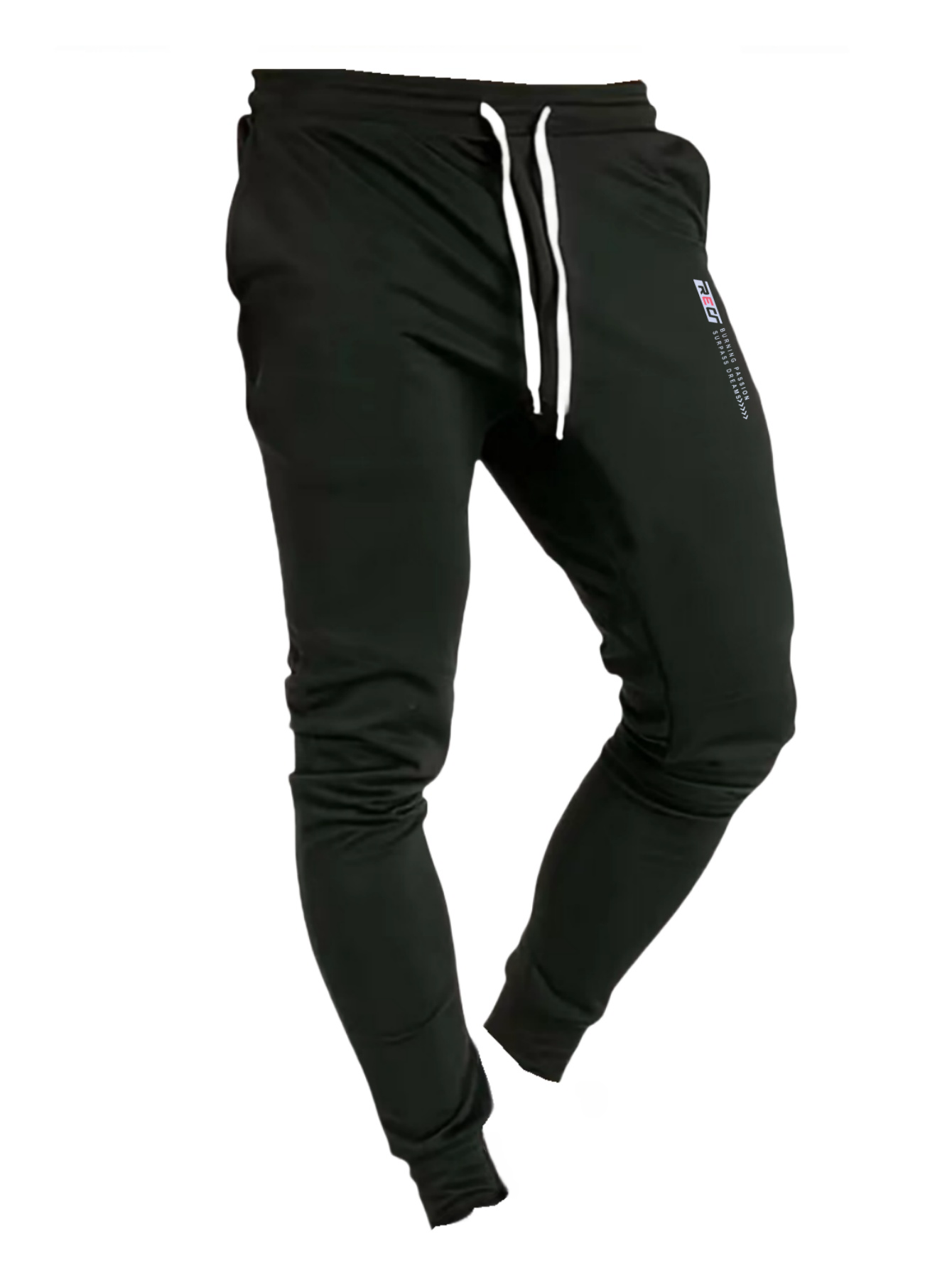 Men Jogger Sweatpants Elastic  - Men Shoes Joggers review and price