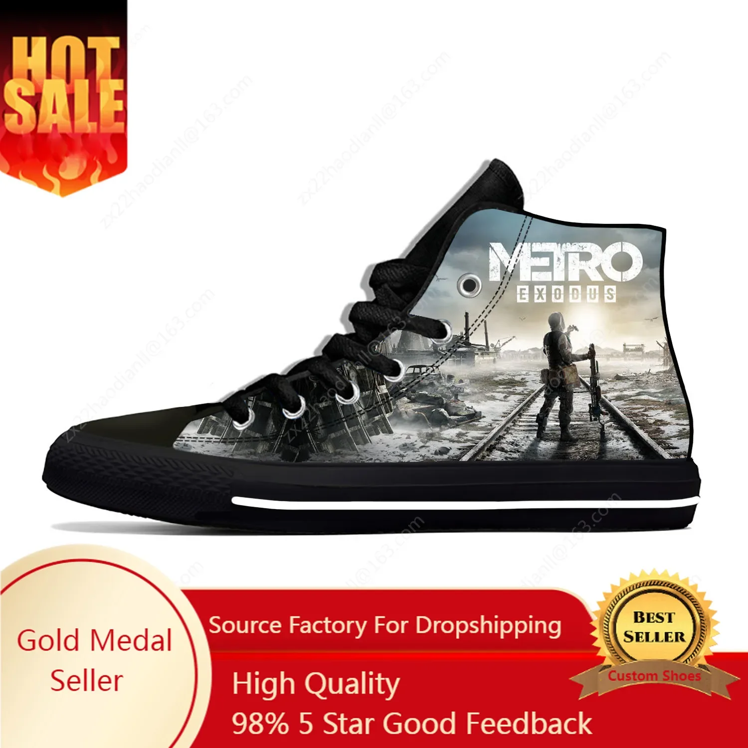 Game Metro Exodus 3D Print Hig - Men Shoes Metro review and price